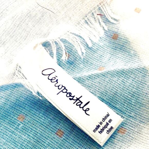 NWT Vintage Aeropostale Be True To You Rainbow Colors Pride Scarf Wrap Pashmina - Picture 2 of 12